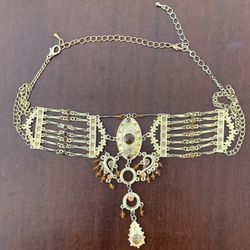 East Indian Style Collar Necklace 