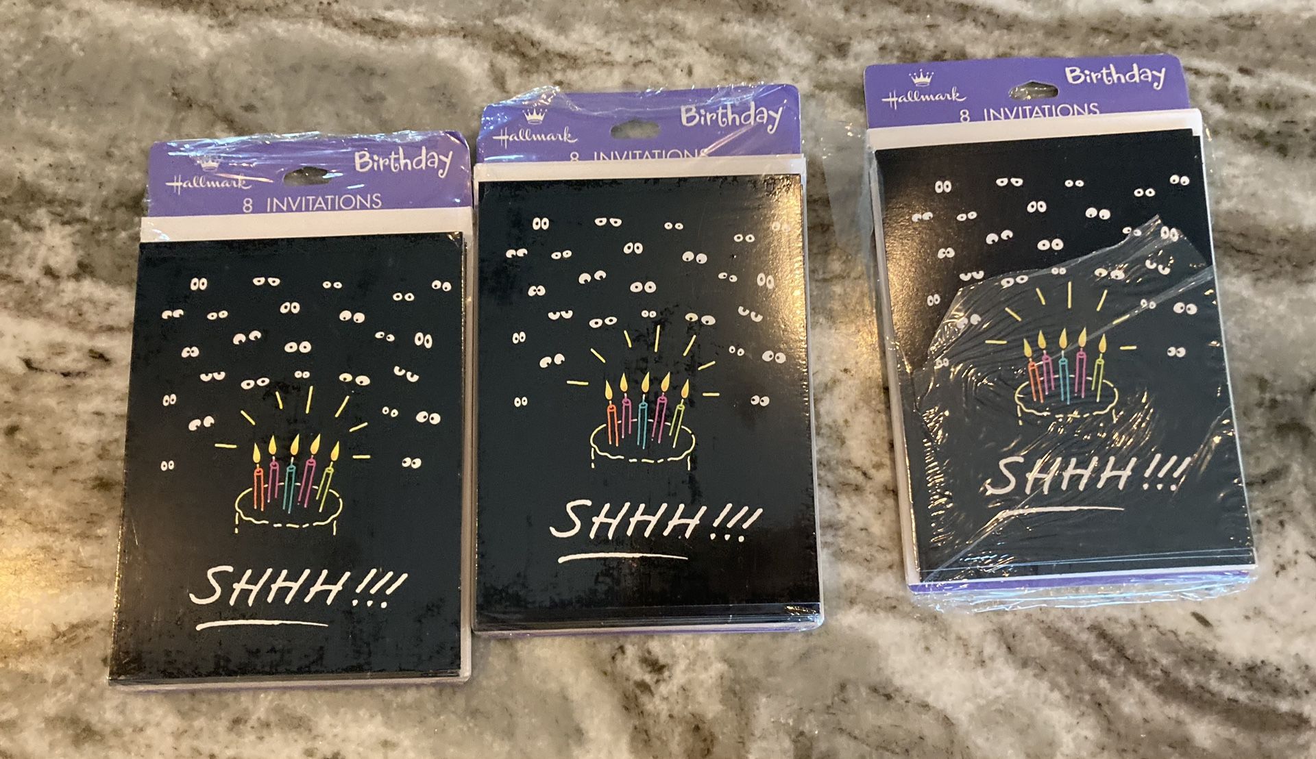 Surprise Birthday Invitations
