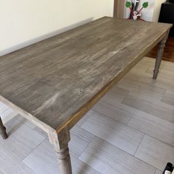 Solid Wood dining table 