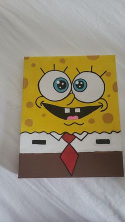 Sponge Bob canvas