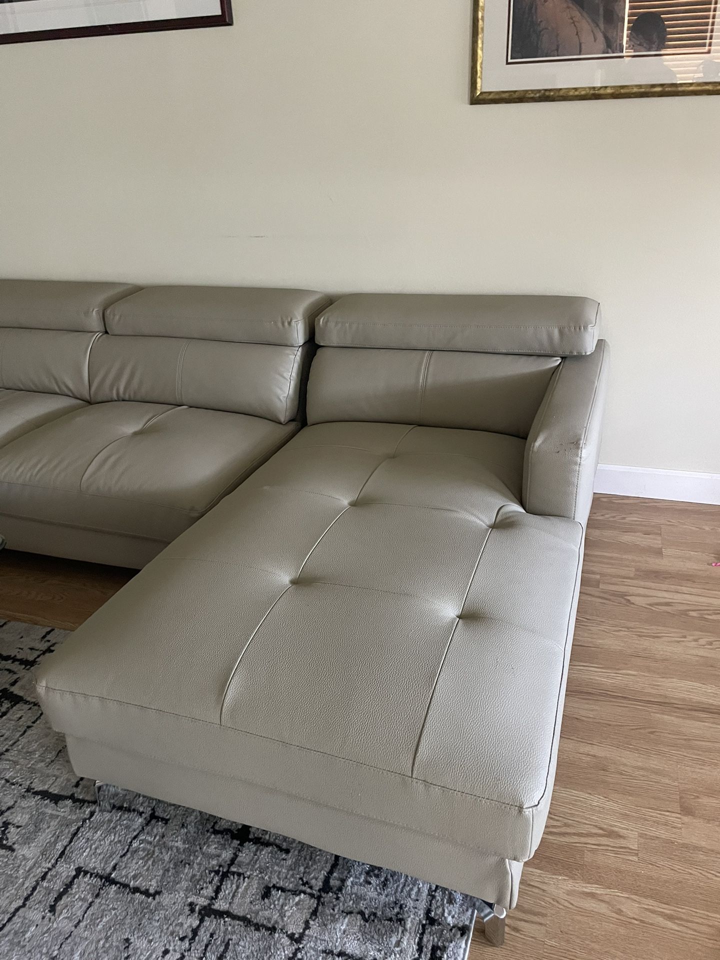 Taupe Marquez City Furniture Left End Sectional