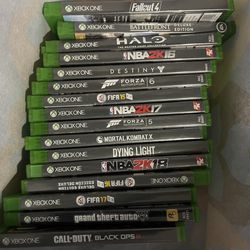 Xbox One Games (Read Description)