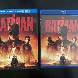 The Batman Bluray +DVD +Special Features Disc