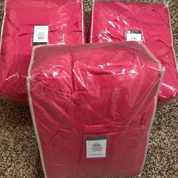 Comforter Set Twin XL Red {2}.[Parma]