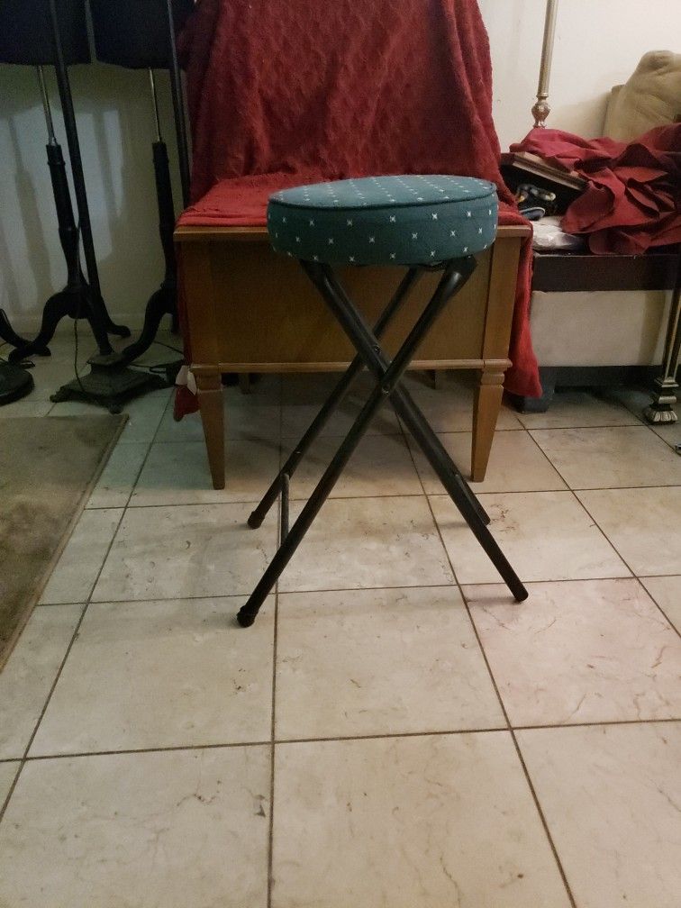 Cute Cushion Top Stool 2ft Tall