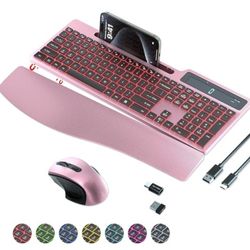 Wireless Keyboard Mouse Combo