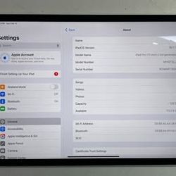 iPad Pro 11inch 3rd Gen 2025 128GB WiFi Only