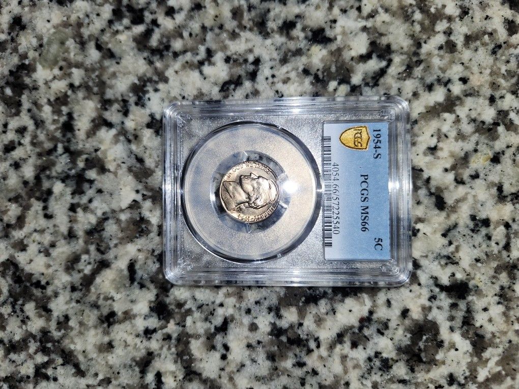 1954-S MS66 Jefferson NICKEL