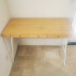 Ikea Bamboo Wooden Table
