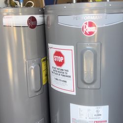 Water heater 50 gallons.