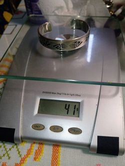 Navajo Silver Bracelet 41g