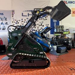 2026 VORX NL360 Mini Skid Steer – 35 in Bucket, Dual Joysticks