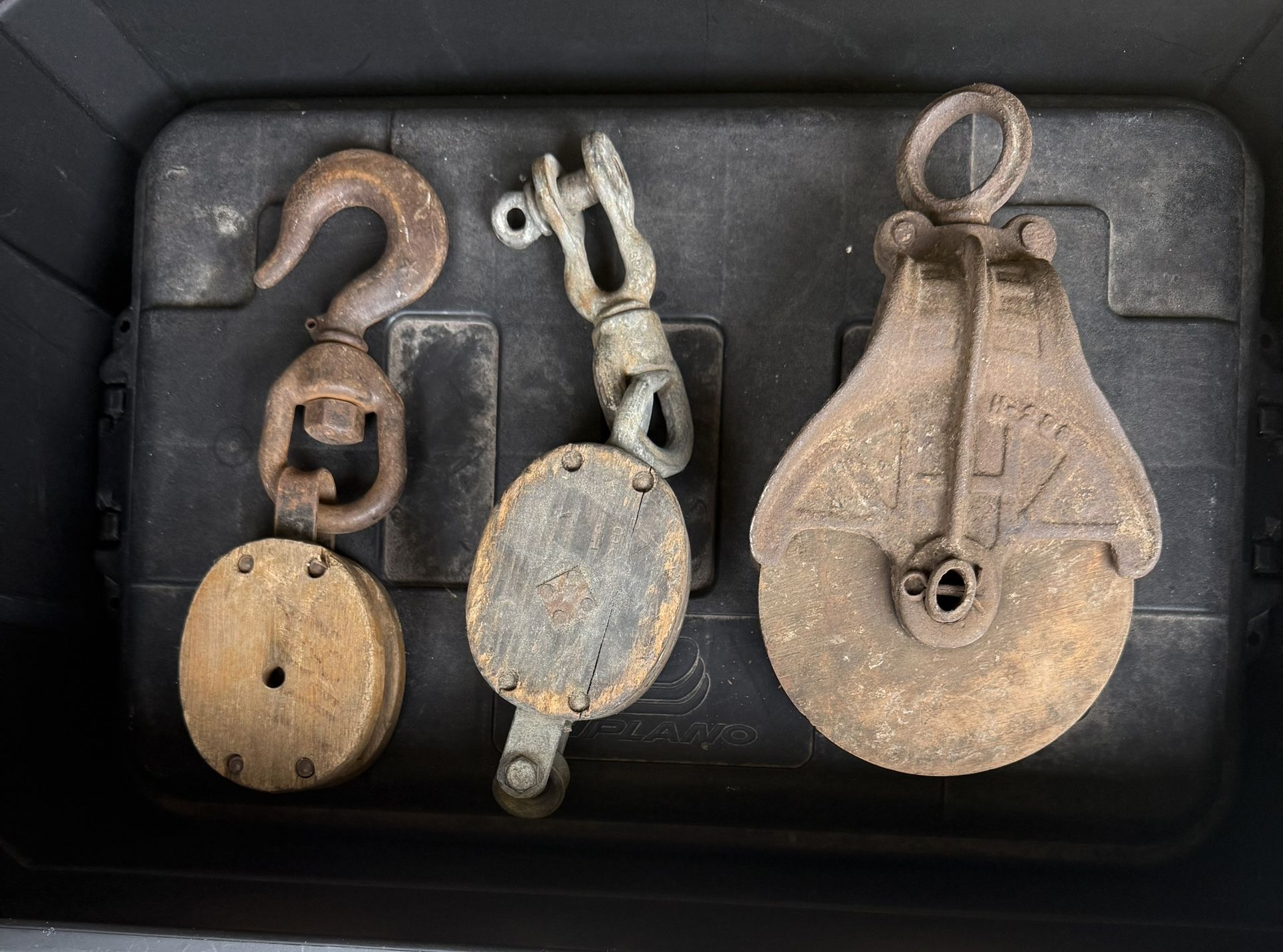 Antique Pulleys