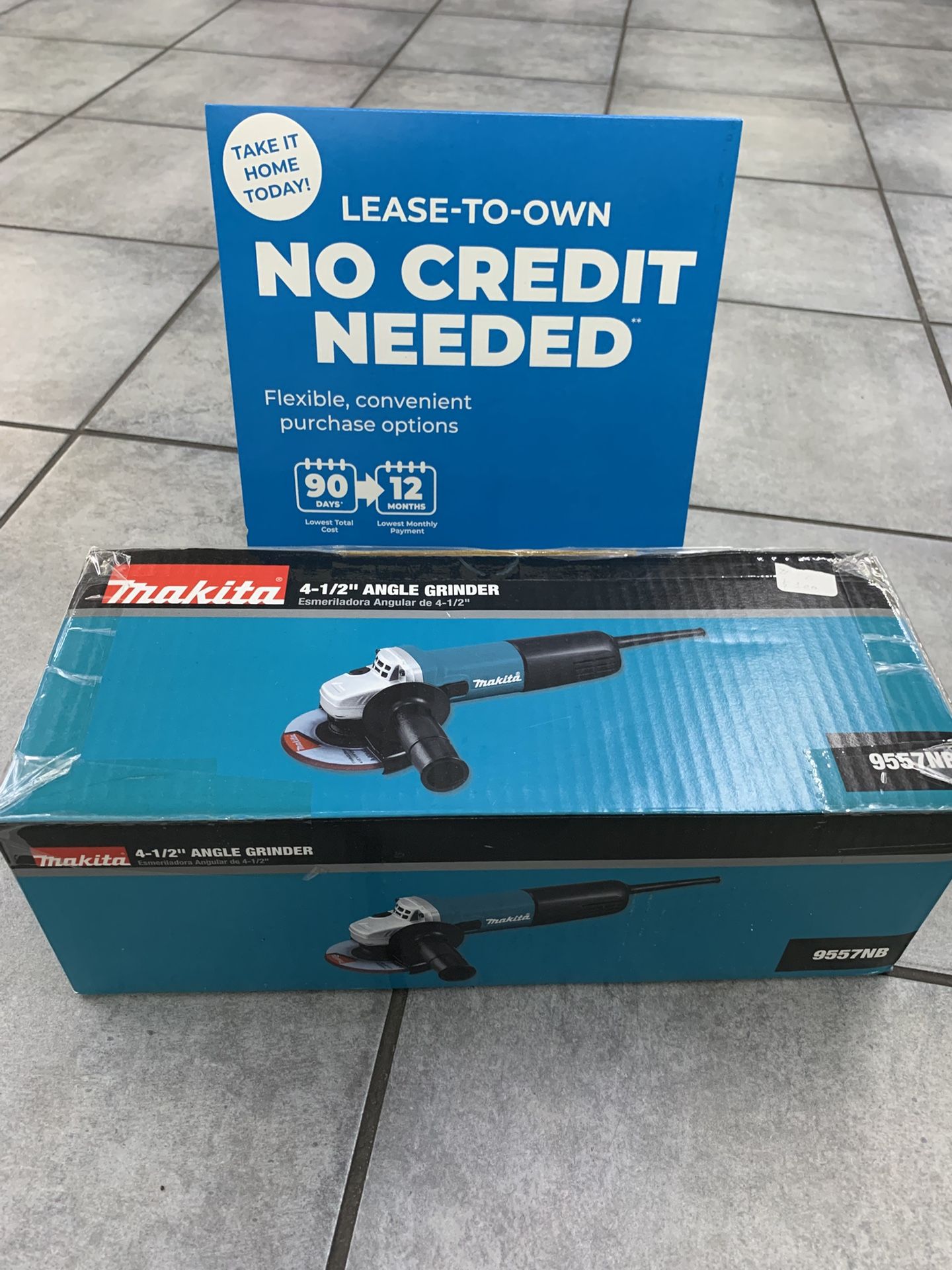 Makita 4-1/2” Angle Grinder