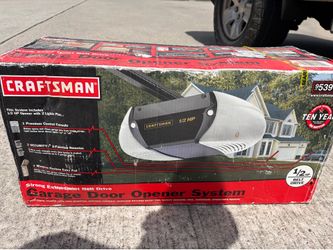 Garage door opener system