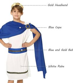 NEW greek costume kid