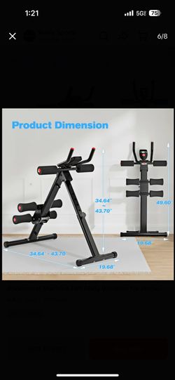 Relife Ab Workout Equipment unopened