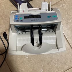 Magner MAG II Model 20 Series Multi-Speed Top Front Loading Currency Counter Cash UV Money 