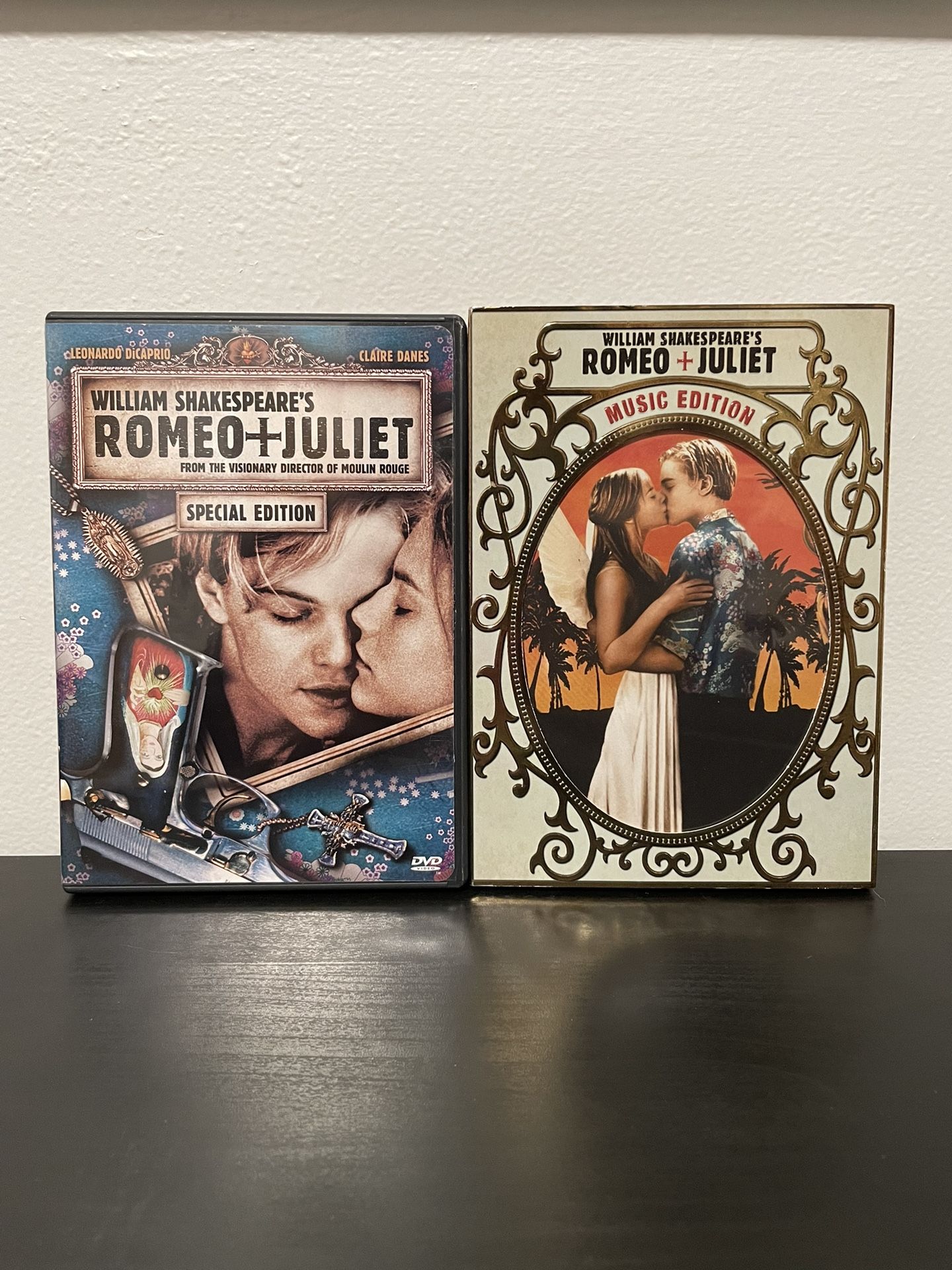 William Shakespeare’s Romeo + Juliet DVD Special + Music Edition Dicaprio 1997