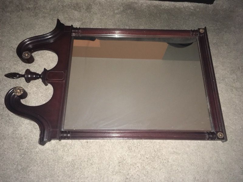 Vintage hanging wing mirror