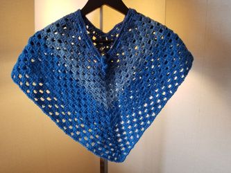 Youth Knit Poncho
