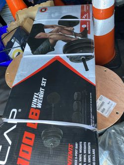 100 lbs weight set $70