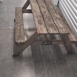 Cedar summit kids picnic table