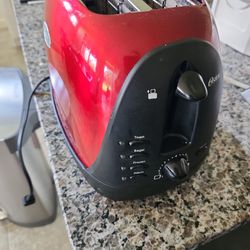 OSTER  RED  TOASTER