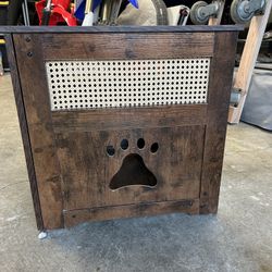 End Table Cat Litter Box