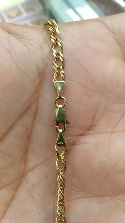 14k italian gold chain 6 grams 16 inch long