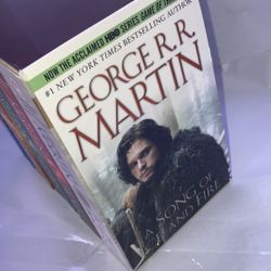 George Martin, A Song Of Ice And Fire Game Of Thrones Books $20