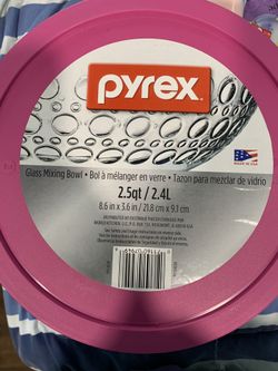 Pyrex 2.5 Qt Bowl