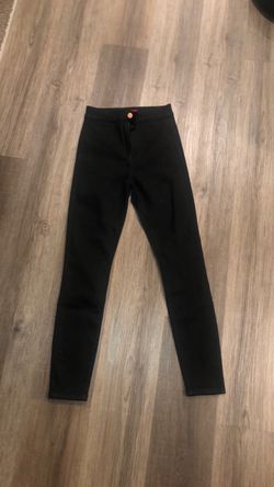 Guess black skinny stretchy jeans