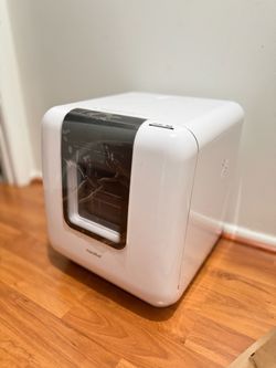Countertop/Mini Portable Dishwasher - 6L Tank, UV Sanitize, Auto-Dry
