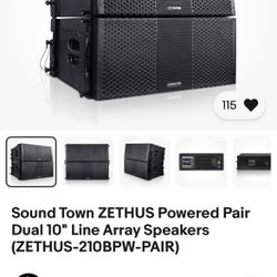 4 Sond  Town Speaker 10” 