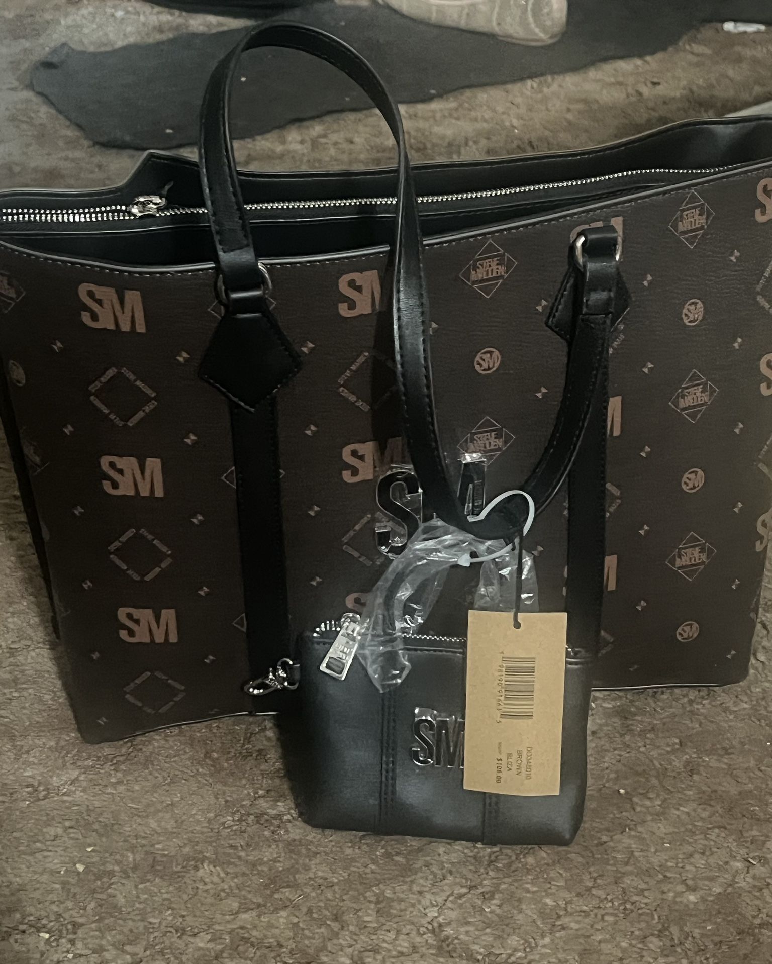 Brand New Steve Madden Bag And Wallet 