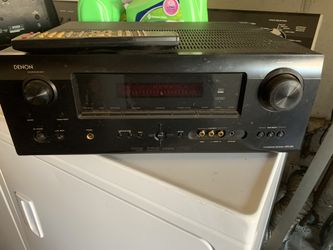 Denon Receiver And Sub Woofer