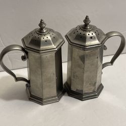 Gorham Octette Pewter Salt and Pepper Shakers PH58