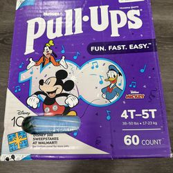 Huggies pull Ups Size 4t-5t, 60 Count