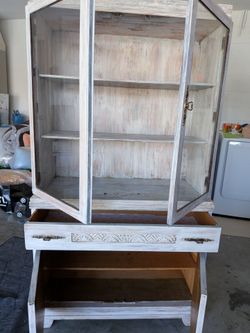 Antique wooden cabinet