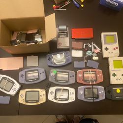 FOR PARTS Nintendo Gaming Lot Gameboy Ds Lite Super Nintendo