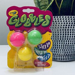 NO MESS TIKTOK IN HAND CRAYOLA “Globbles” 'NEW SLIME!' 3 Pack Assorted Colors 