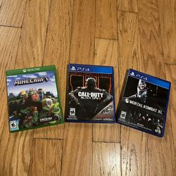 New Xbox Mind craft  Used PS4 Games 