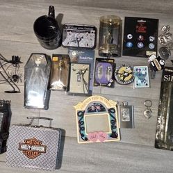 Throwback Lot Of Nightmare Before Christmas And Other Mixed Items 