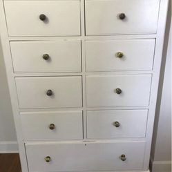 Large White Dresser