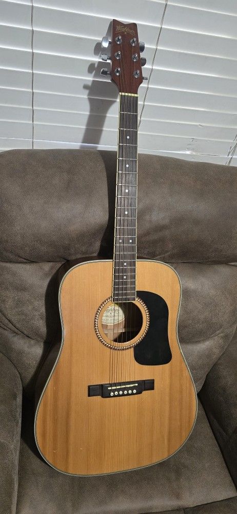 GUITARRA ACOUSTICA WASHBURN $89 OBO