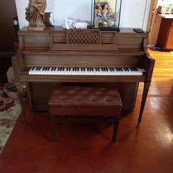 Yamaha Piano And Chair Free 