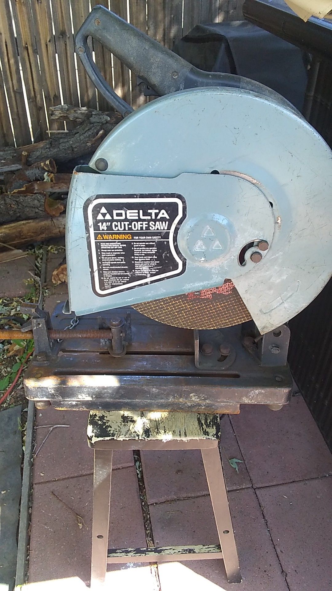 Delta 14 inch cut-off saw