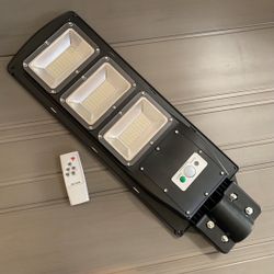 180 LED 90w Solar Street Light with Remote And Post