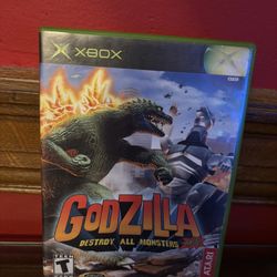 Godzilla Destroy All Monsters XBOX black label